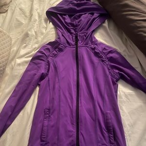 Lorna Jean -athleisure Purple Zip-up Hoodie